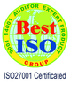ISO 27001 certification badge